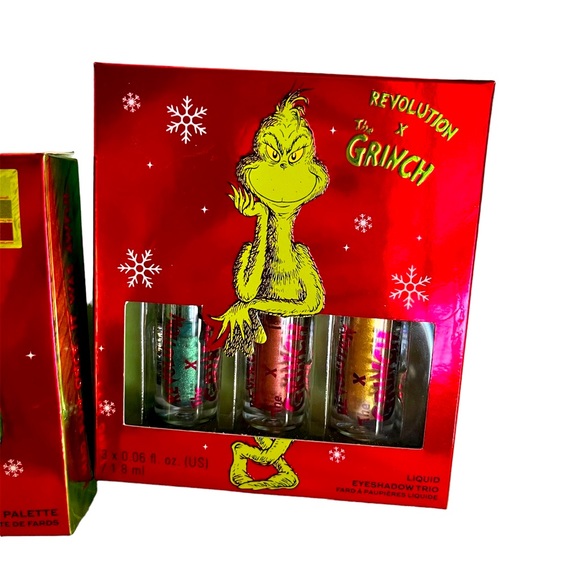 Grinch Eyeshadow and Liquid Eyeshadow Set by Revolution - Picture 4 of 5